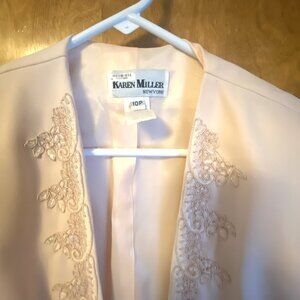 Two piece formal length dress